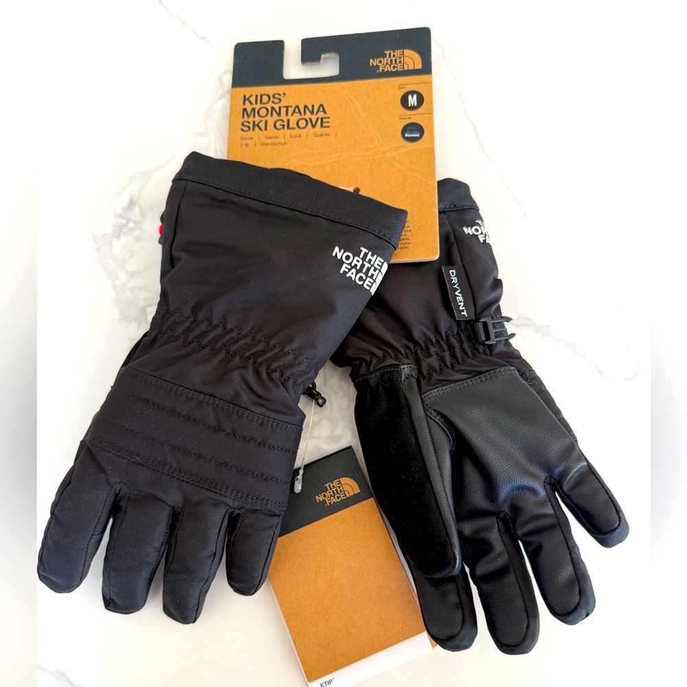 NWT North Face Kids’ Montana Glove, Sz M